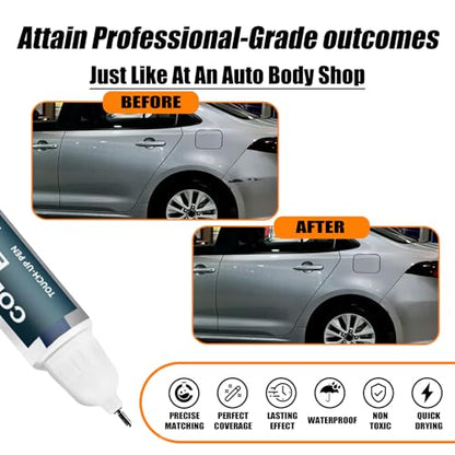 1F7 Classic Silver Metallic Car Touch Up Paint for Toyota OEM Color Match