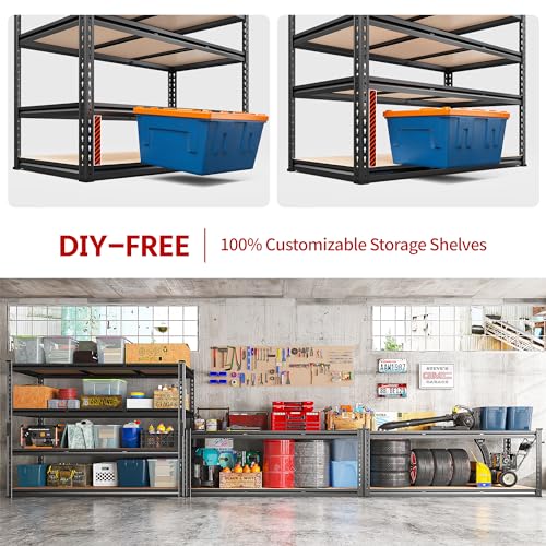 48.2" W Garage Shelving