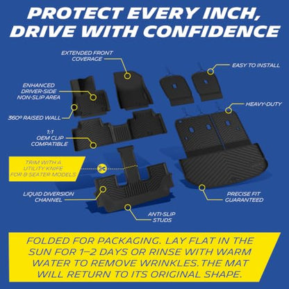 Vehicle Mats for 2027 Kia Telluride Gas 7