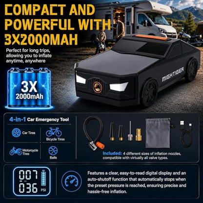 Tire Inflator Car