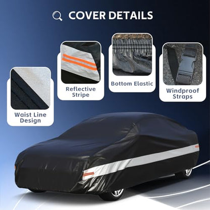 10 Layers Car Cover Custom Fit for Chevy Camaro
