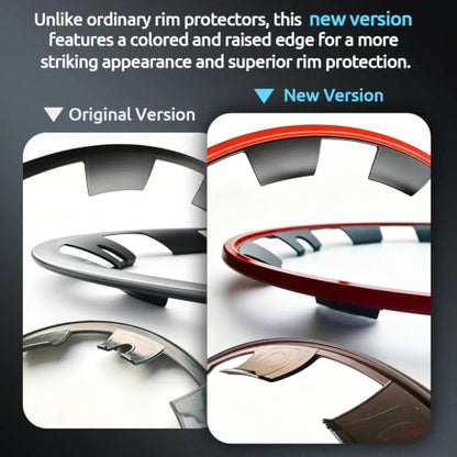 Wheel Rim Protector for Tesla Model Y 20 Inch Induction Wheels All (4 Count)