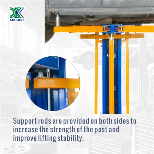 Mobile Car Lifts 6200 lb Capacity Single Post Lift 6200 220V