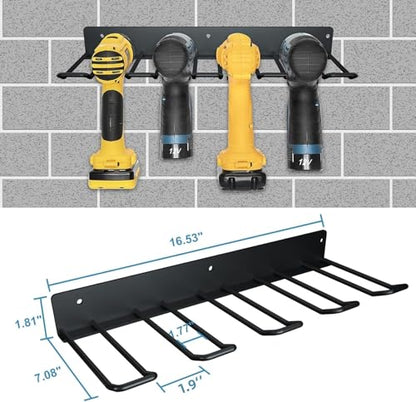 Electric Drill Storage Rack (2 Count)