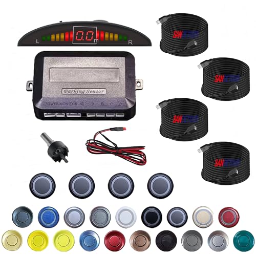 Parking Sensor Kit Backup Sensor Kit Reverse Sensor for Pickup & Extended Vehicles