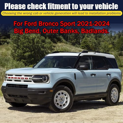 Rain Guards for Ford Bronco Sport 2021 (4 Count)