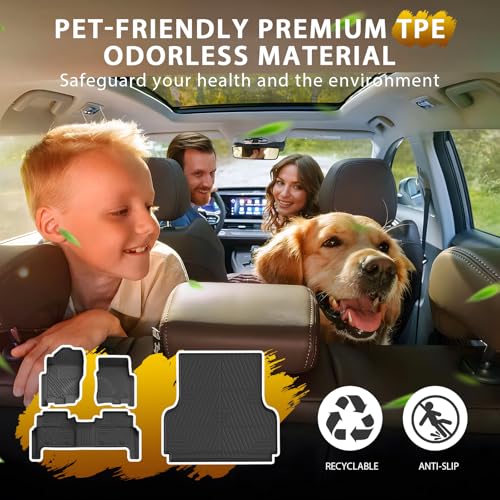 Floor Mats Truck Bed Mat for Nissan Frontier 2022