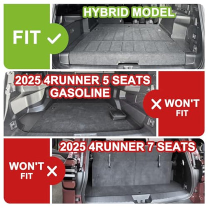Floor Mats &Trunk Mat for 2025+ Toyota 4Runner Hybrid