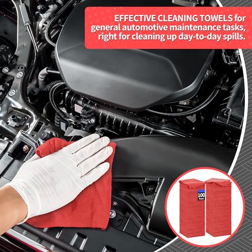 Shop Towels Rags (100 Count)