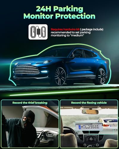 4 Channel Dash Cam 360 View Front and Rear Inside Left Right