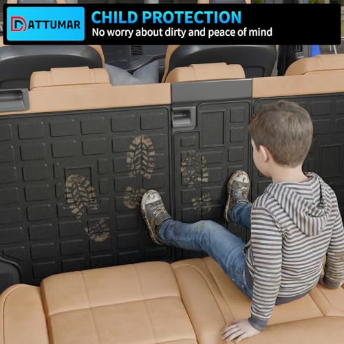 Trunk Mat+2nd&3rd Row Backrest Mats for 2010