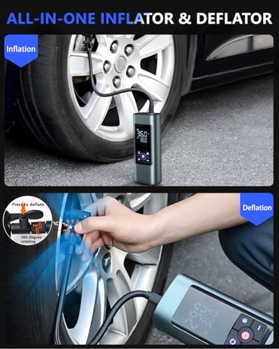 Tire Inflator Portable Air Compressor