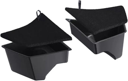 Trunk Storage Box Tailgate Organizer Bucket Compatible For Tesla Model 3 2024 Accessories Tail Boot Organizer Partition Auto Parts