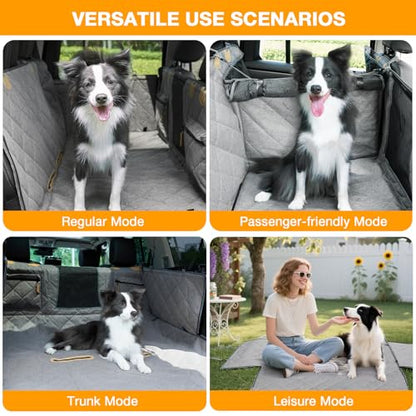 Dog Car Seat Cover for Back Seat