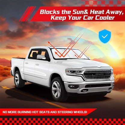 Windshield Sun Shade for Dodge Ram 1500 2019