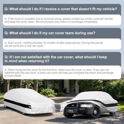 10 Layers Sedan Car Cover Custom Fit for Ford Crown Victoria
