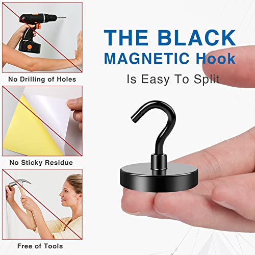 Magnetic Hooks Heavy Duty (4 Count)