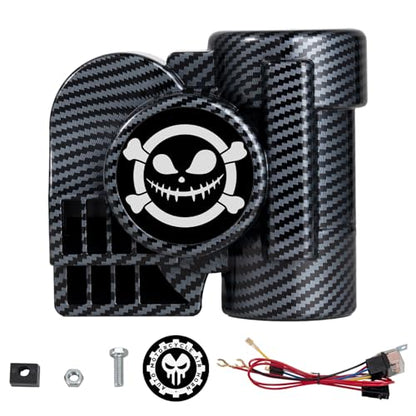 Air Horn Loud horn kit for Car Motorcycle 12V Train horn with Horn Cover