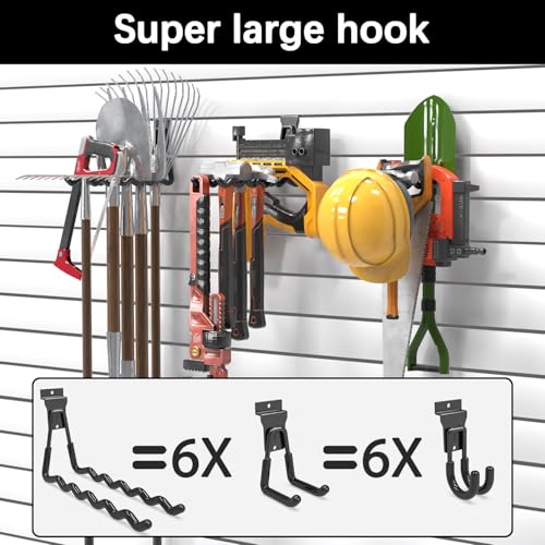 Slatwall Hooks 58 Pack Heavy Duty Multi Sizes (58 Count)