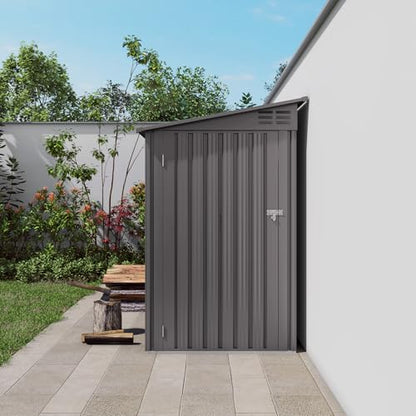 4x9 FT Lean to Shed with Windows