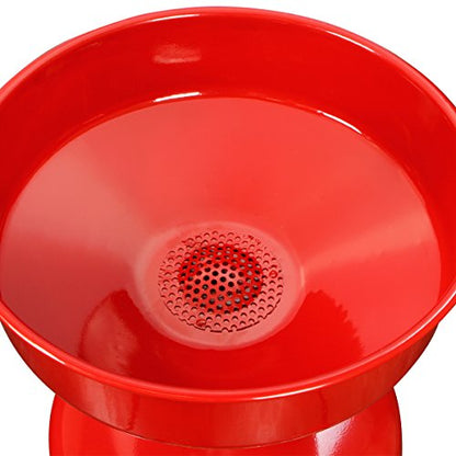 20 Gallon Portable Waste Oil Drain Tank Air Operated Drainage Adjustable Funnel Height with Wheel