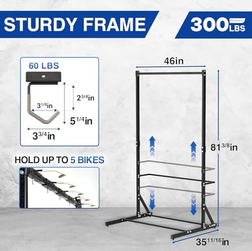 Freestanding Bike Storage Rack