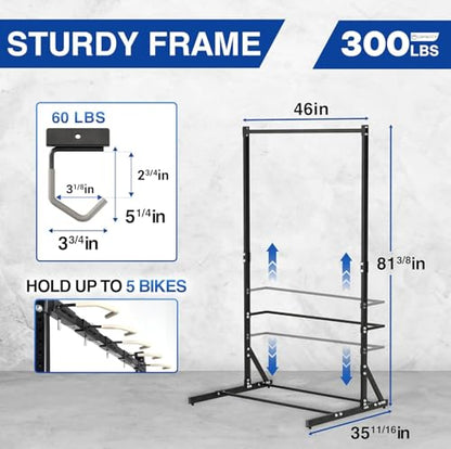 Freestanding Bike Storage Rack