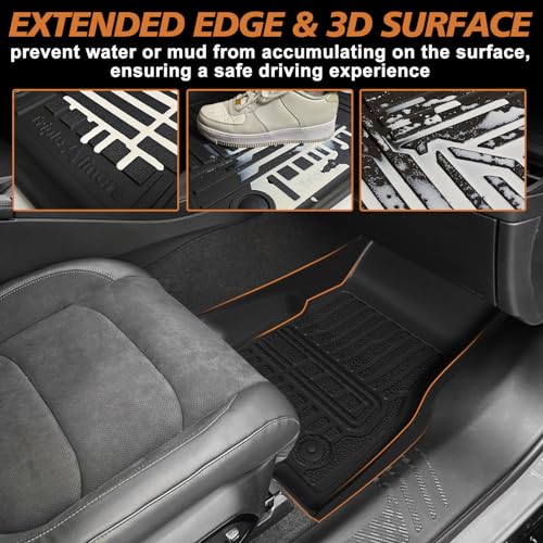Floor Mats & Trunk Mat for 2026 2025 2024 Dodge Charger EV