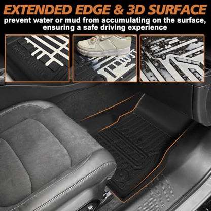 Floor Mats & Trunk Mat for 2026 2025 2024 Dodge Charger EV