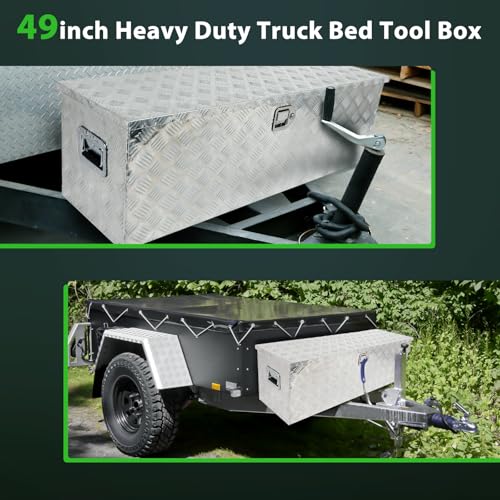 49 Inch Aluminum Heavy Duty Truck Bed Tool Box