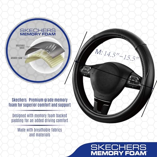 Memory Foam Steering Wheel Cover