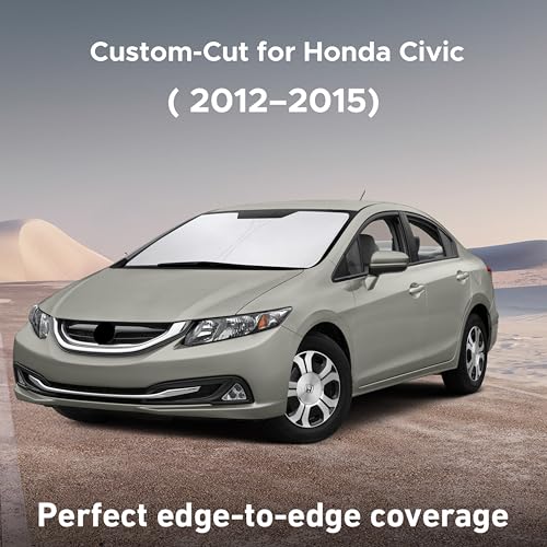 Windshield Sunshade Compatible for Honda Civic 2012
