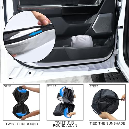 Foldable Front Windshield Sunshade fit for Ford F150 Accessories 2021