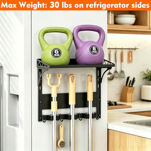 Heavy Duty Magnetic Broom Holder
