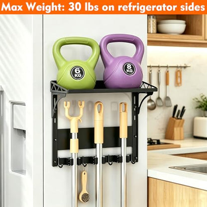 Heavy Duty Magnetic Broom Holder