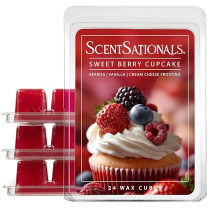Sweet Berry Cupcake Scented Wax Melts 10oz (10 Ounce)