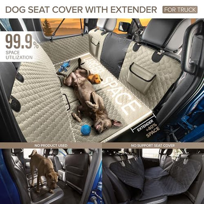 XL Truck Back Seat Extender for Dogs