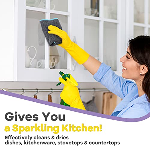 Glass Polishing Streak Free Miracle Cleaning Cloth (6 Count)