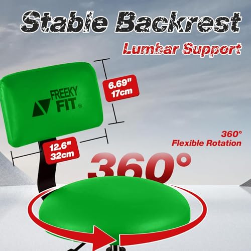 Shop Stool with Backrest