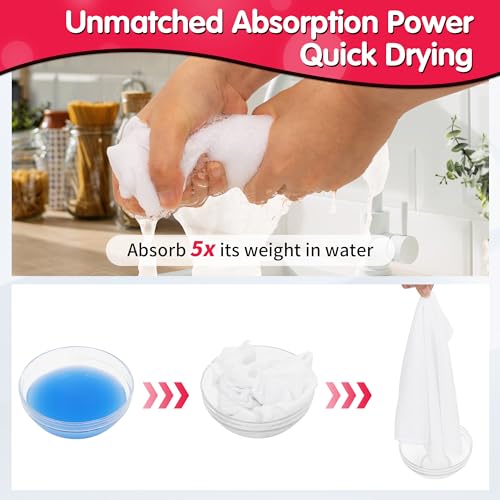 White Microfiber Cleaning Cloth (8 Count)