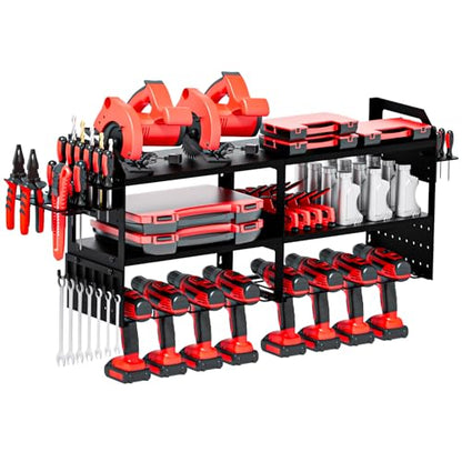 Mens Gifts Large Power Tool Organizer Wall Mount