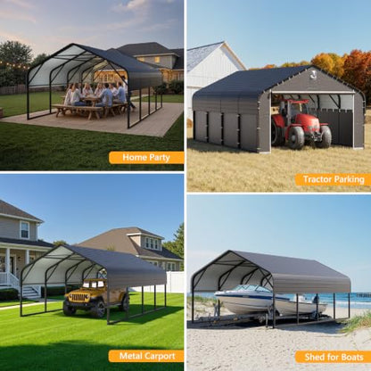 12x20 Metal Carport