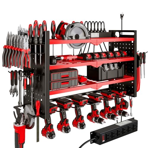 Cordless Power Tool Organizer Wall Mount