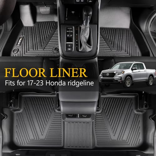 Floor Mat Custom for Honda Ridgeline 2017