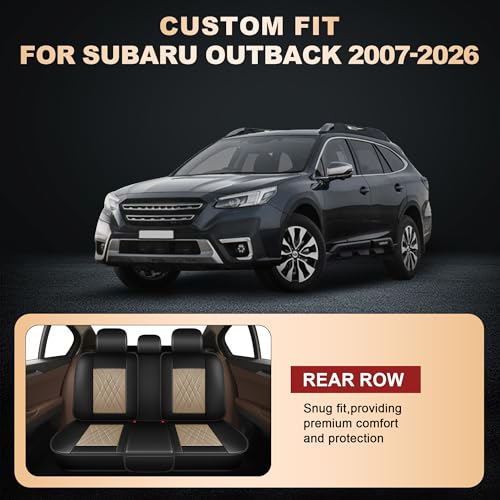 Car Seat Covers 5 Seats Set for Subaru Outback 2007