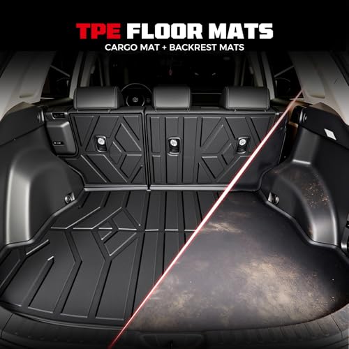 TPE Floor Mats Set for Toyota RAV4 Gas 2025 2024 2023 2022 2021 2020 2019