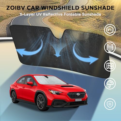 Car Windshield Sun Shade for Subaru Impreza WRX 2017