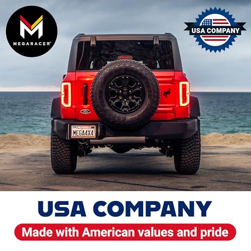 Patriotic USA American Flag Bling License Plate Frame for Women