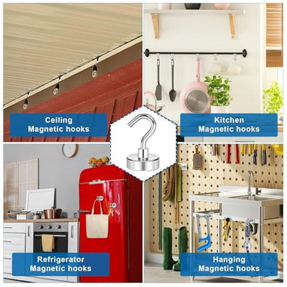 Magnetic Hooks for Cruise Essentials 2026 Cabins Door 15 Pack (15 Count)