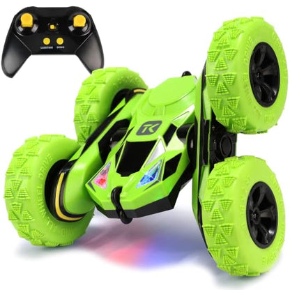 Remote Control Flip Stunt Car Double Sided Driving Toys Gifts